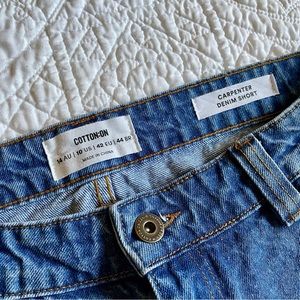 Cotton On Carpenter Denim Shorts